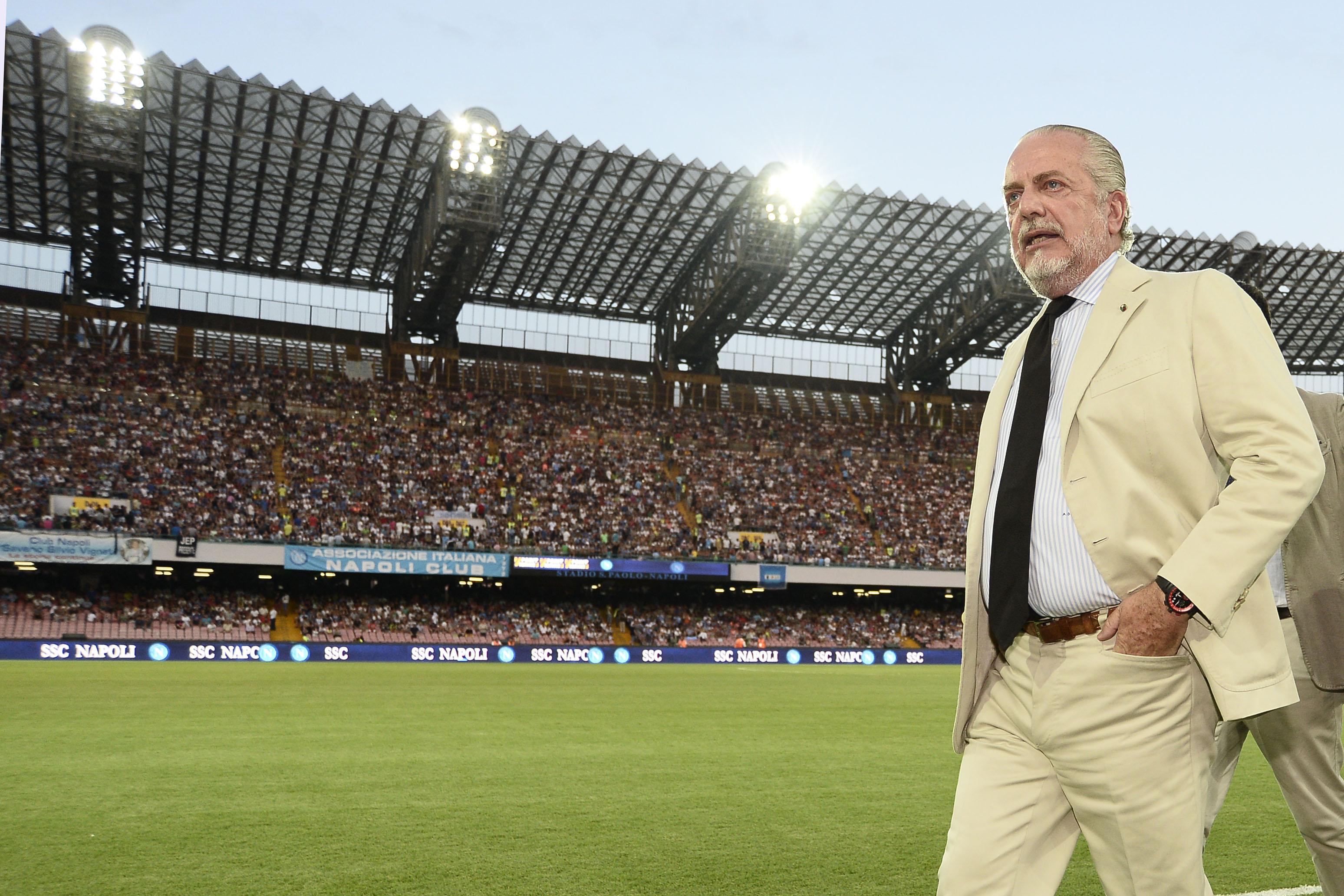 De Laurentiis Aurelio Napoli 2013 San Paolo ifa
